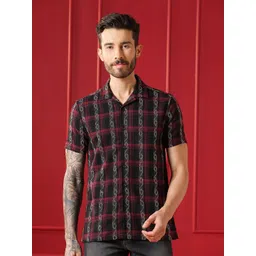 VALEN CLUB Men Checked Casual Shirt-picture-19
