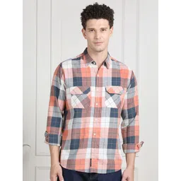 VALEN CLUB Men Premium Checked Casual Shirt-picture-11