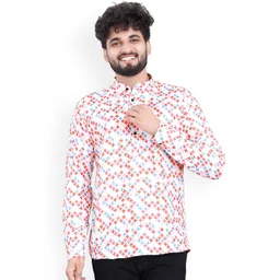Valencia Fashion Men Ethnic Motifs Printed Indie Prints Kurta-picture-11