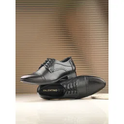 Valentino Men Genuine Leather Formal Derby Shoes-picture-33