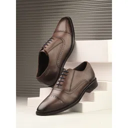 Valentino Men Genuine Leather Formal Oxfords Shoes-picture-24