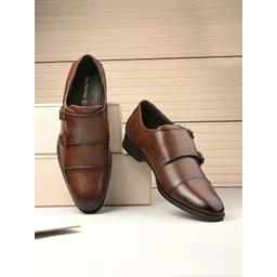 Valentino Men Leather Formal Monk Shoes-picture-37