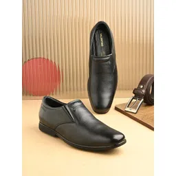 Valentino Men Leather Formal Slip Ons-picture-13