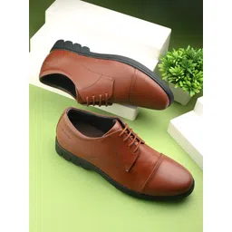 Valentino Men Leather Lace-Up Police Formal Derbys-picture-39