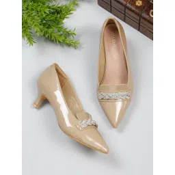 VALIOSAA Embellished Party Kitten Pumps-picture-13