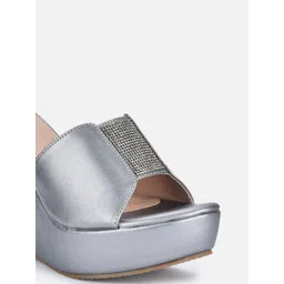 VALIOSAA Embellished Party Wedge Heels image 3