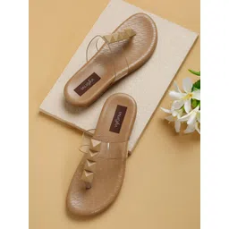 VALIOSAA Textured Open Toe Flats-picture-32