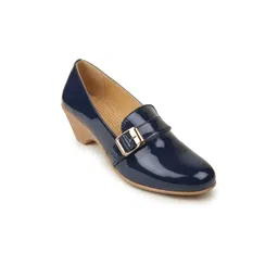 VALIOSAA Women Blue Solid Pumps-picture-20