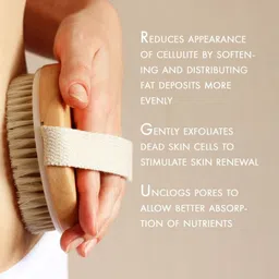 VALKYRIE Dry Skin Body Brush Improves blood_circulation Skin's Health and Beauty With Natural Bristle | Remove Dead Skin and Toxins, Cellulite Treatment, Exfoliates, Stimulates Blood Circulation image 5