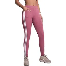 valley Stretchable Active Yoga Pants & Gym Pants for Women with 2 Pockets Leggings Tights Fitness Track Pant-picture-54