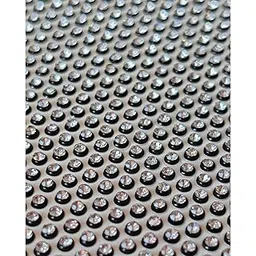 VAMA Fashions Black Crystals Rhinestones Round Shape Flatback Nail Art Craft Decoration Manicure Pedicure DIY Designs Wedding Gems Stone Accessories Sheet for Women & Girls-picture-21