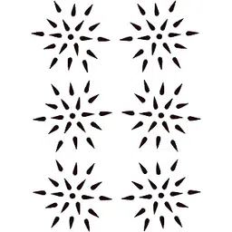 VAMA Fashions Velvet Bindis Kumkum Tilak Black Border Self-Adhesive Bindi For Women Maroon (Tilak Bindi Small)-picture-12