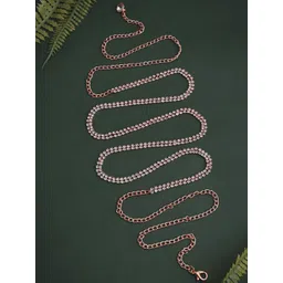 VAMA Artificial Stones Studded Waist Chain Saree Accessories-picture-15