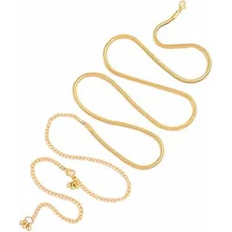 vama FASHIONS Adjustable Round Snake Waist Belly Body Chain Kamarbandh Beach Bikini Chains for Women & Girls-picture-11