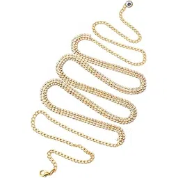 vama FASHIONS Gold Plated Rainbow Stone Waist Hip Saree Belt kamarband Belly Chain vaddanam Waistband for Women Girls-picture-25