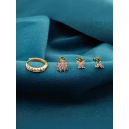 VAMA Floral Studs Earrings-picture-12