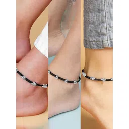 VAMA Silver-Plated Anklet-picture-36