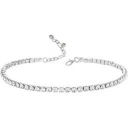 vama Traditional Embellished Tennis Hand Bracelet AD Stone Charm Armlet Nazar Bracelets for Women & Girls-picture-30