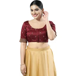 vamas-the designer blouses Round Neck Women Blouse-picture-11