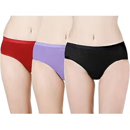 vami Women's Solid Color Panties - Pack of 3-picture-10