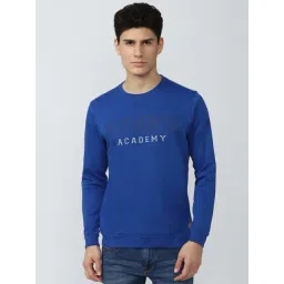 Academy By Van Heusen Blue Slim Fit Printed Sweatshirts-picture-27