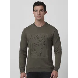 VAN HEUSEN DENIM LABS Men Round Neck Sweatshirt-picture-15