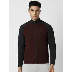 Van Heusen Flex Men Colourblocked Sporty Jacket-picture-31