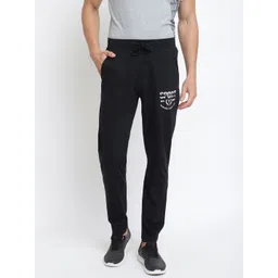 van heusen innerwear Van Heusen Men Black Solid Smart Tech Easy Stain Release Track Pants-picture-39