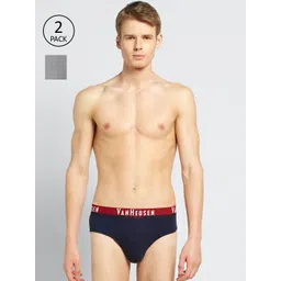 van heusen innerwear Van Heusen Men Pack of 2 Solid Plush Back Ultra Soft Briefs-picture-41
