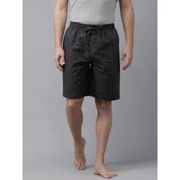 van heusen innerwear Van Heusen Men Printed Pure Cotton Lounge Shorts-picture-24