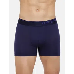 van heusen innerwear Van Heusen Men Solid 4-Way Stretch Body Defining Fit Trunks-picture-30