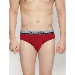 van heusen innerwear Van Heusen Men Solid Antibacterial Colour Fresh Briefs-picture-19