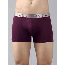 van heusen innerwear Van Heusen Men Solid Colour Fresh Elasticized Waistband Trunks - 8905325599319-picture-23