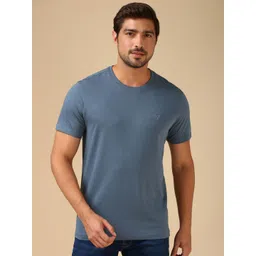 van heusen innerwear Van Heusen Men Solid s Round Neck T-shirt-picture-28