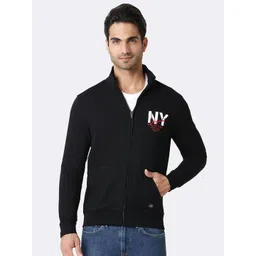 van heusen innerwear Van Heusen Solid Zip Front Full Sleeve Sweatshirt-picture-14