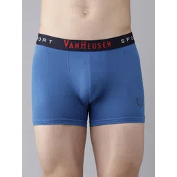van heusen innerwear Van Heusen Sport Men Solid Elastic Waistband Double Layer Gusset Trunks IHQETR1VSNB70008-picture-27