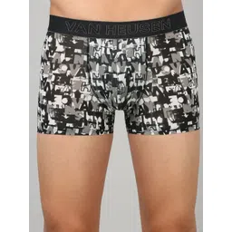 Van Heusen Men Innerwear Printed Breathable Trunk-image-34