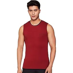 Men Gym Stretch Vest - Cotton Elastane - Quick Dry, Ultra Soft, Shape Retention-image-26
