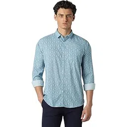 van heusen Men's Slim Fit Shirt image 1