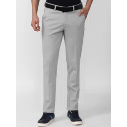 Van Heusen Sport Men Mid-Rise Slim Fit Formal Trousers-picture-15