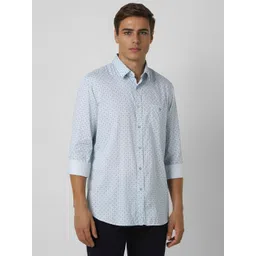 Van Heusen Sport Men Slim Fit Floral Printed Casual Cotton Shirt-picture-31