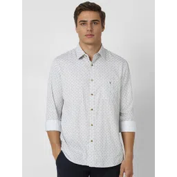 Van Heusen Sport Men Slim Fit Geometric Printed Cotton Casual Shirt-picture-32