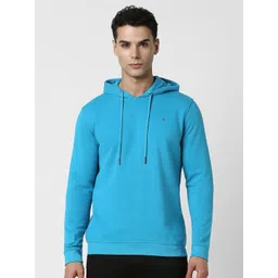 Van Heusen Sport Men Solid Hooded Sweatshirt-picture-21