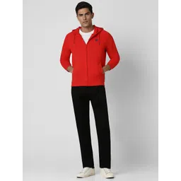 Van Heusen Sport Men Solid Hooded Sweatshirt image 3