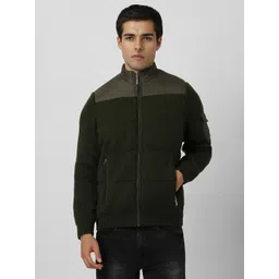Van Heusen Sport Men Solid Padded Jacket-picture-18