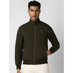 Van Heusen Sport Men Solid Pure Cotton Open Front Jacket-picture-29