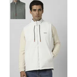 Van Heusen Sport Men Solid Reversible Cotton Tailored Jacket image 1