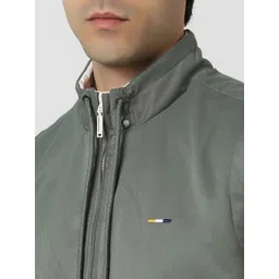 Van Heusen Sport Men Solid Reversible Cotton Tailored Jacket image 5