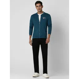 Van Heusen Sport Men Solid Round Neck Sweatshirt image 5