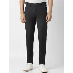 Van Heusen Sport Men Solid Trousers-picture-33